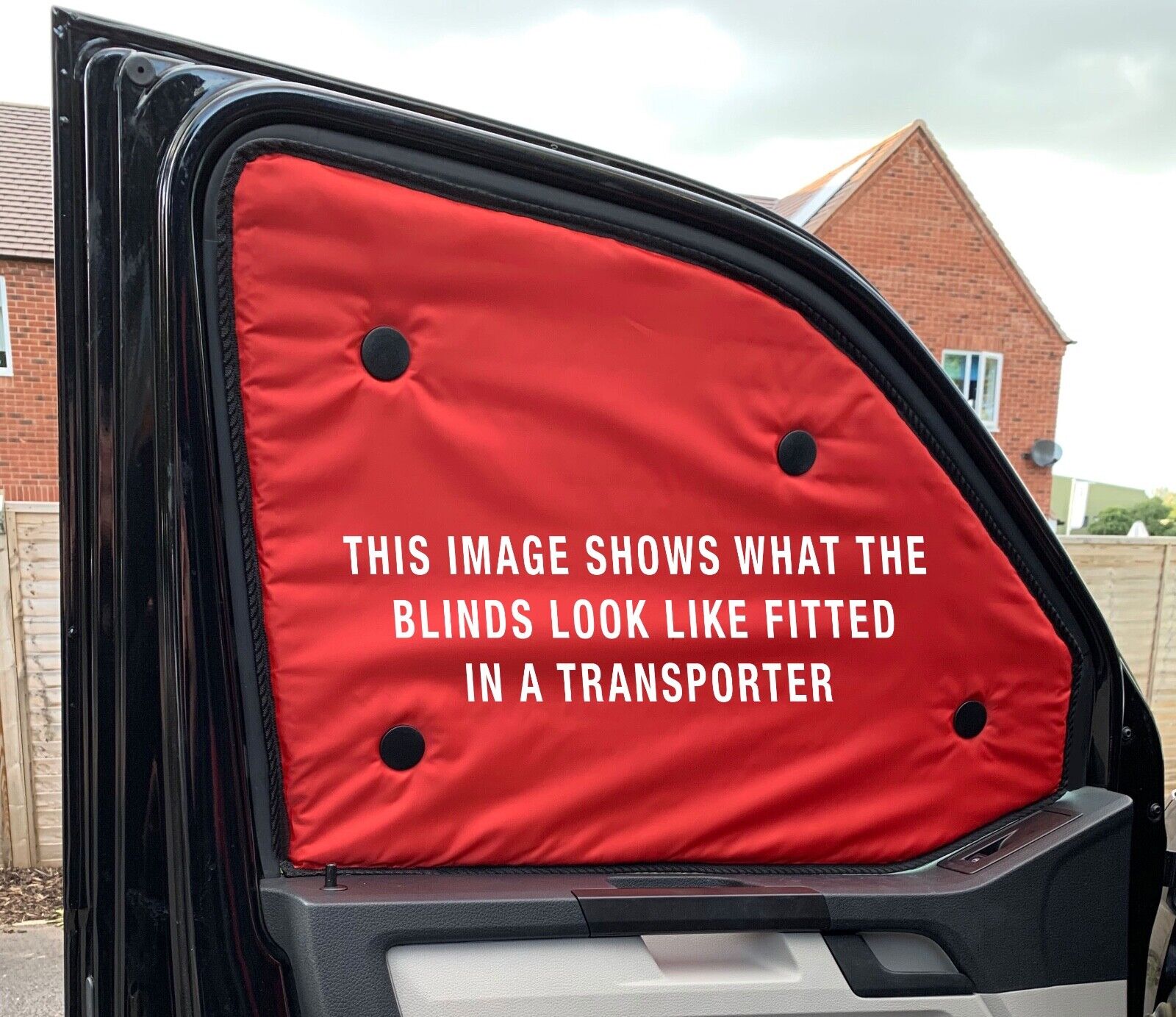 Thermal Window Screen Blinds Set For Ford Transit MK7 Camper Van - 3-Piece, Silver, UK Made